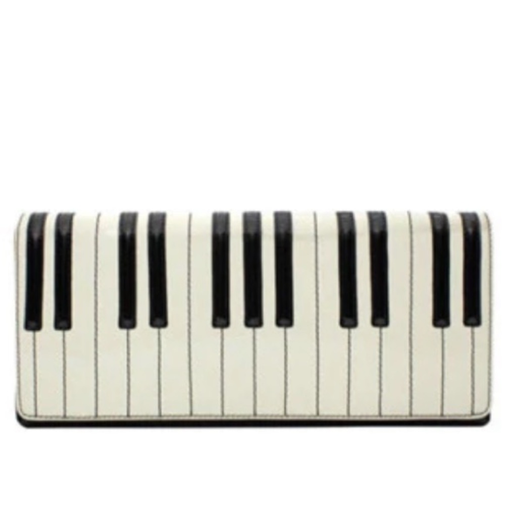 Kate Spade Duet Piano Key Clutch